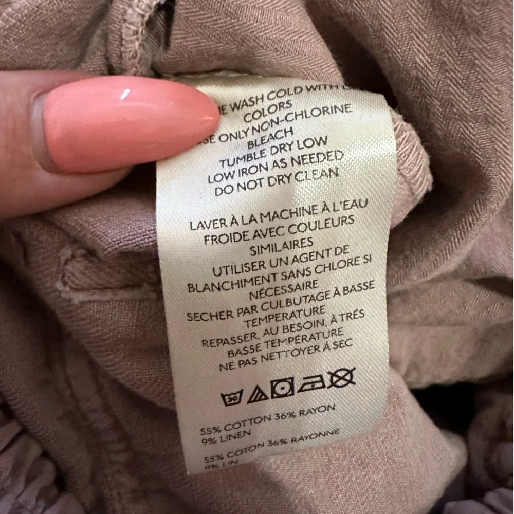 Free People Slow Motion Pull on Shorts in Mauve - Size M - Picture 8 of 8
